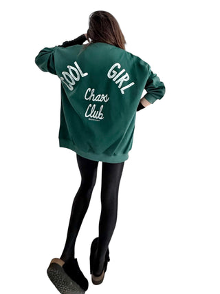 'Chaos Club' Painted Crewneck