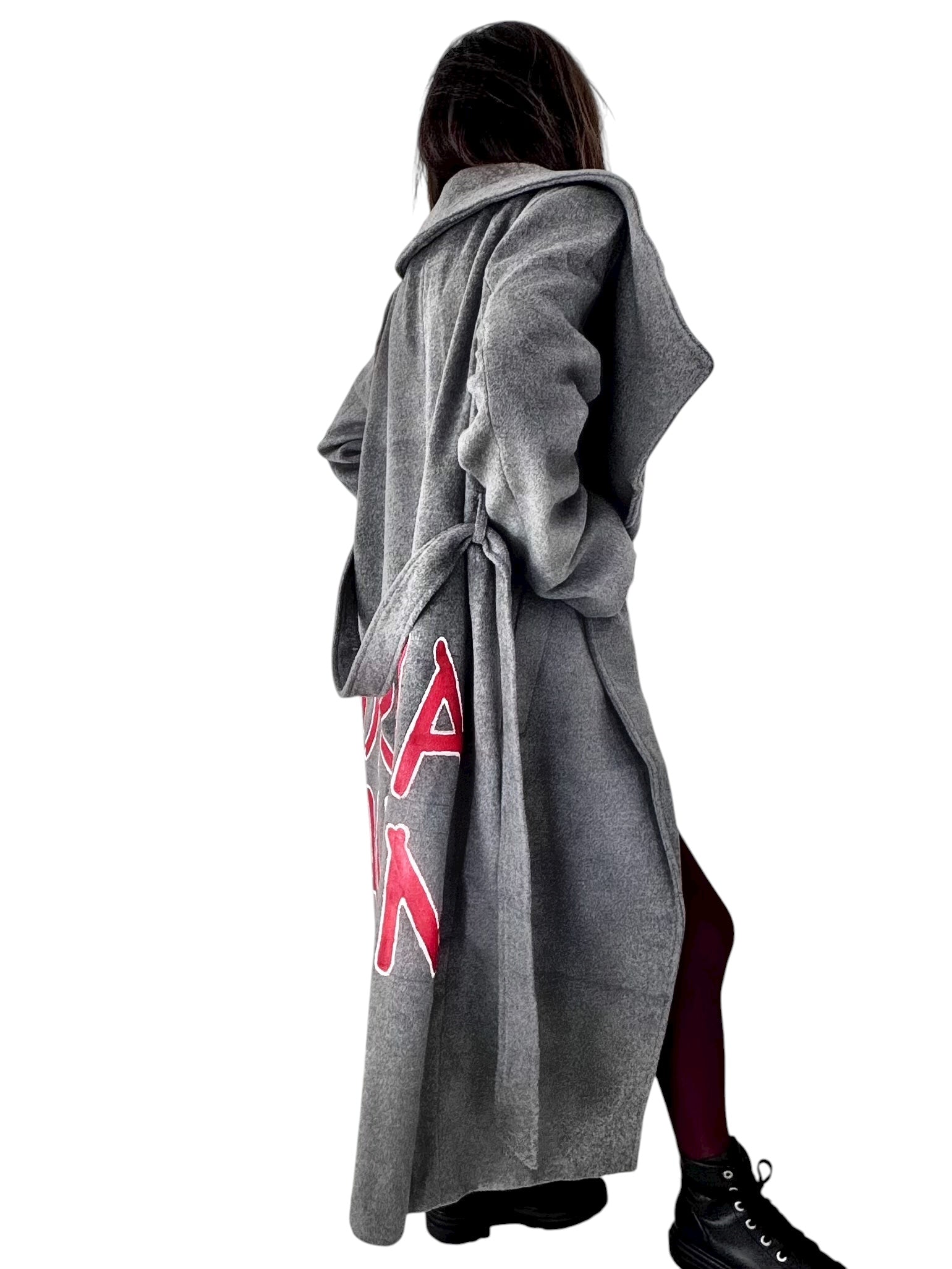 'Drama Queen' Wrap Coat