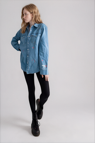 'Ready Or Not' Levi's Denim Shirt