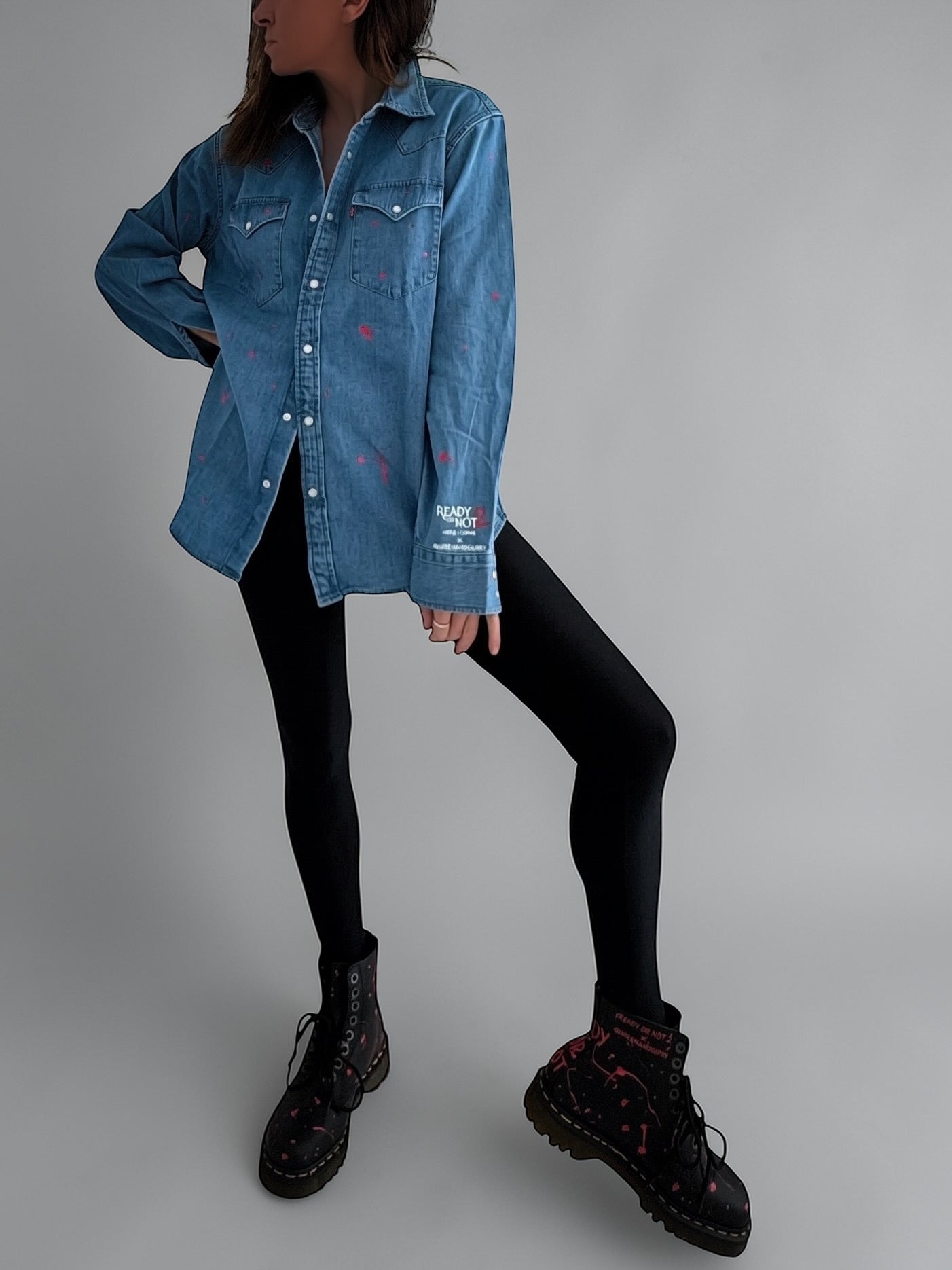 'Ready Or Not' Levi's Denim Shirt