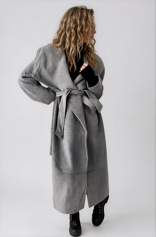 'Drama Queen' Wrap Coat