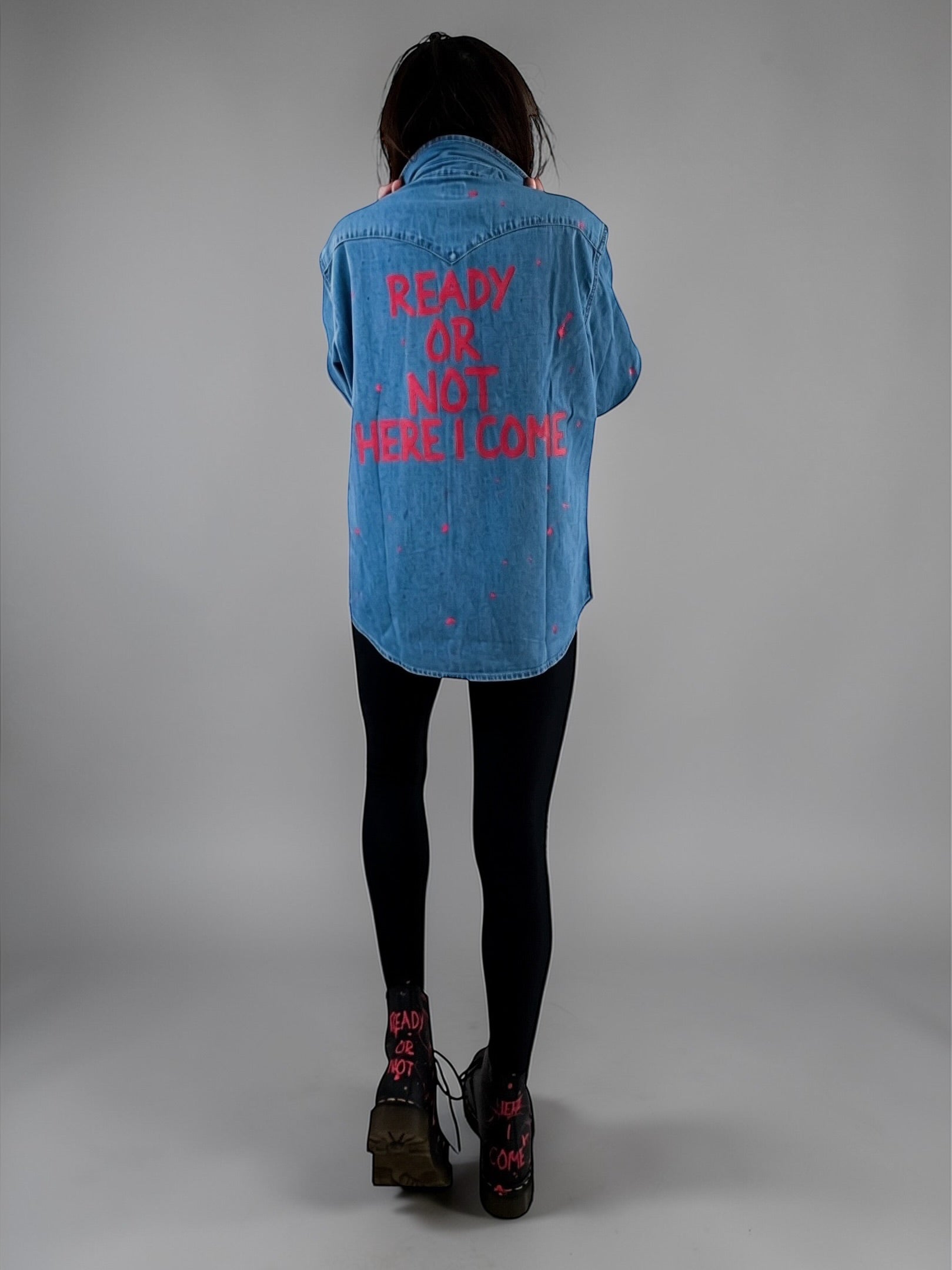 'Ready Or Not' Levi's Denim Shirt