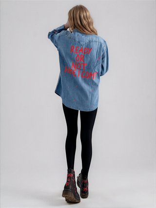 'Ready Or Not' Levi's Denim Shirt