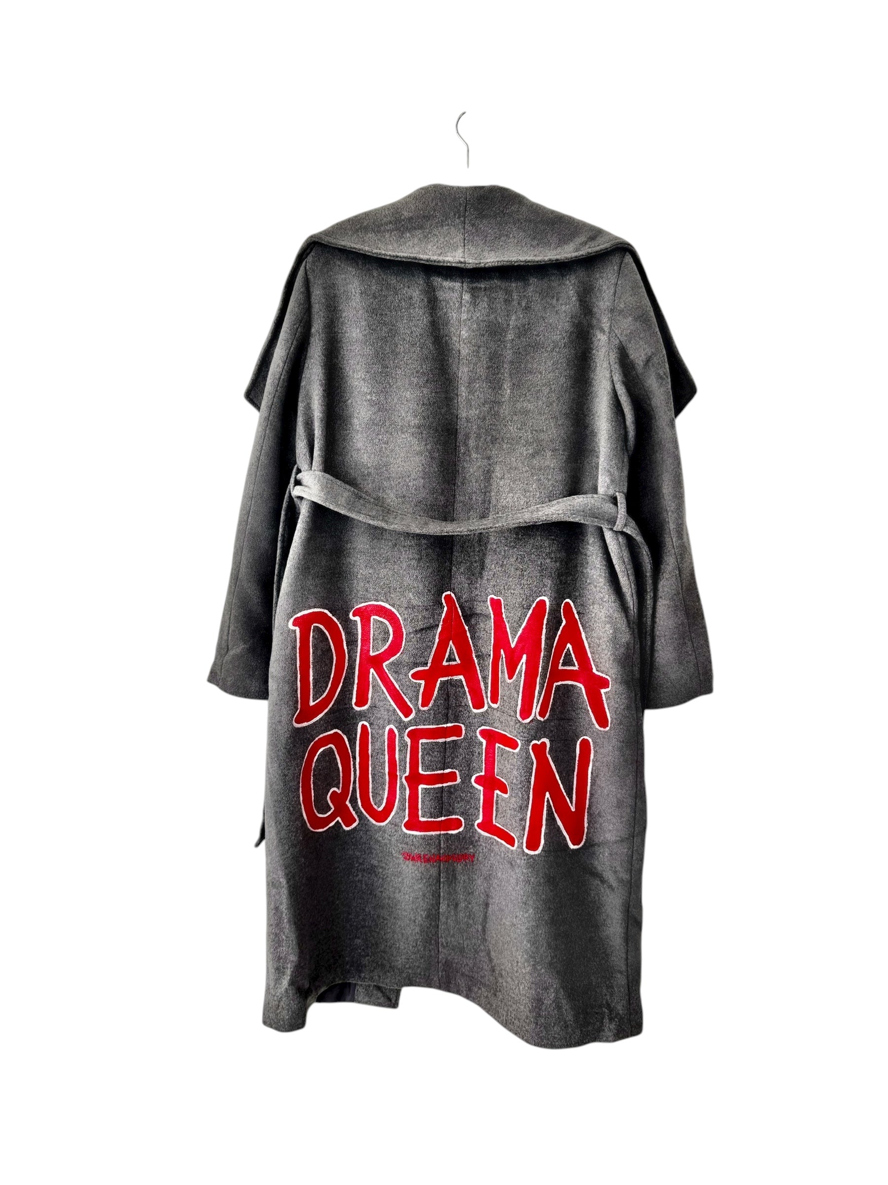 'Drama Queen' Wrap Coat