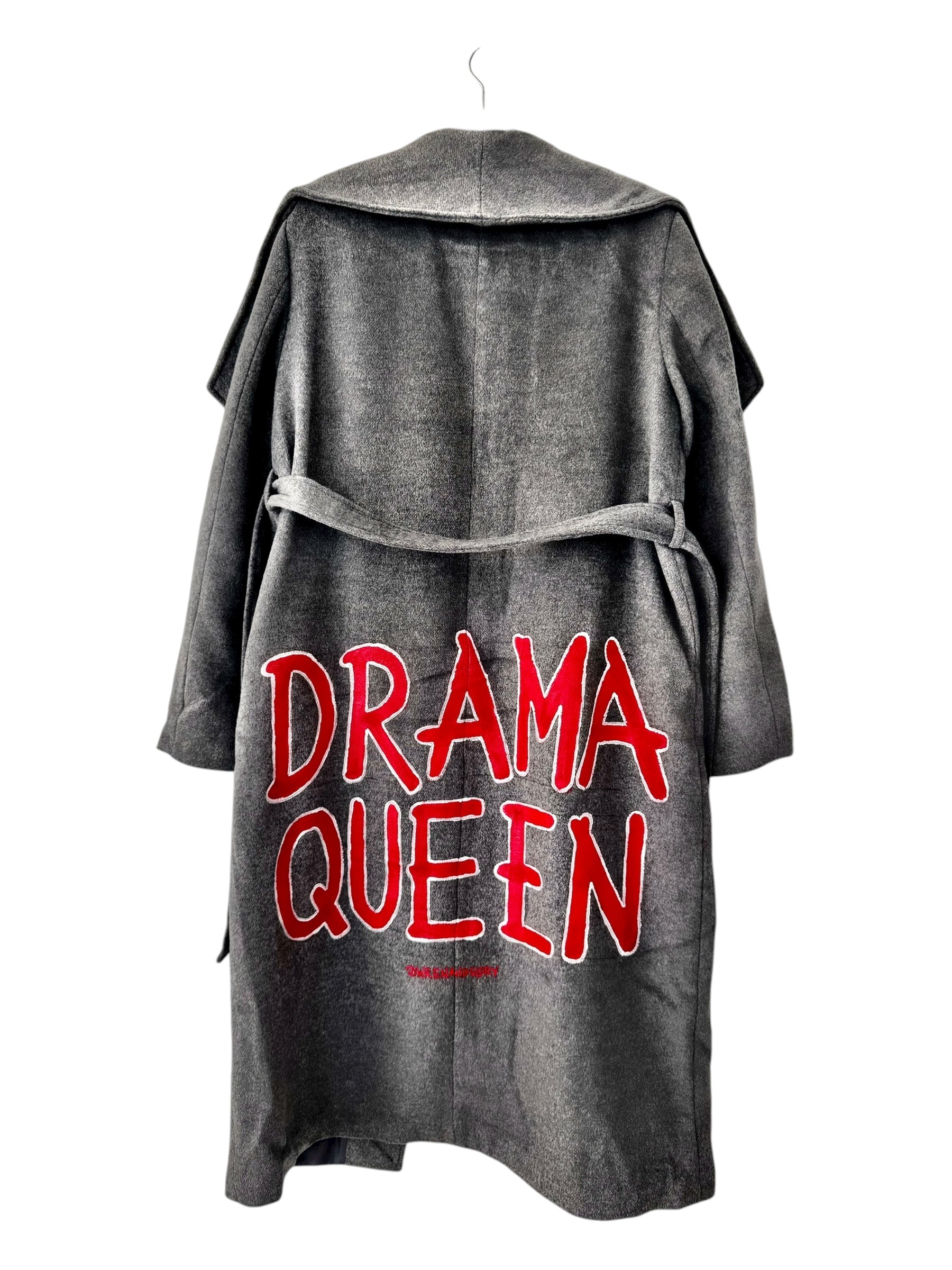 'Drama Queen' Wrap Coat
