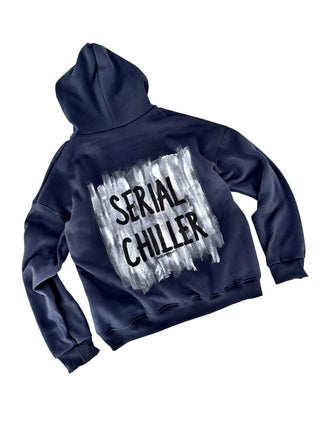 EARLY ACCESS 'Serial Chiller' Painted Hoodie