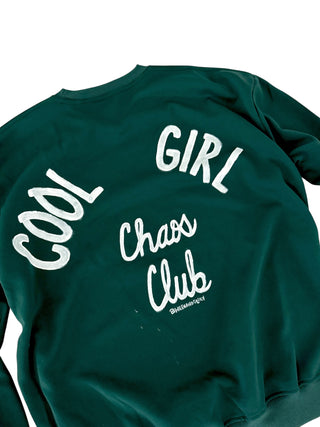'Chaos Club' Painted Crewneck