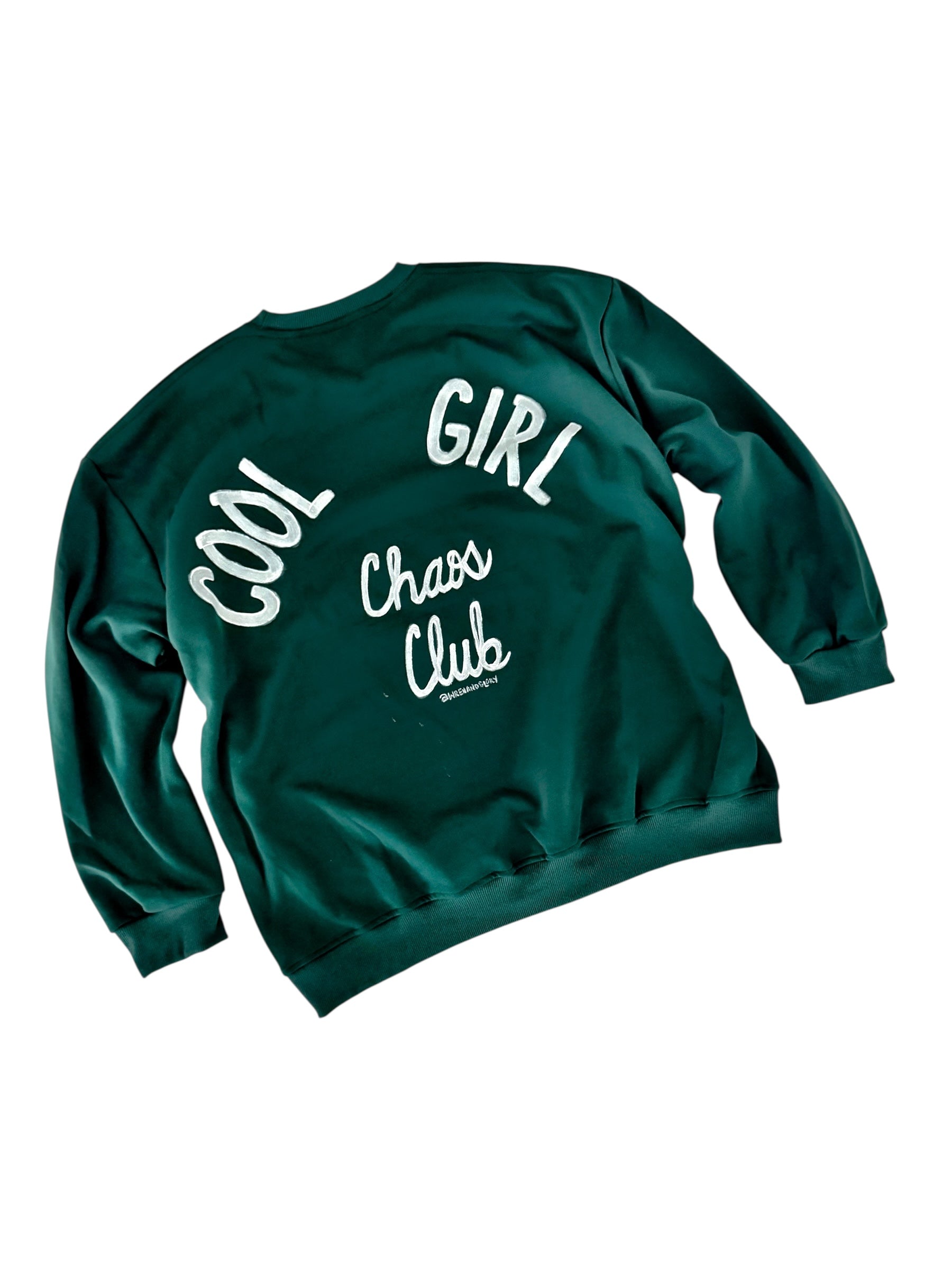 'Chaos Club' Painted Crewneck