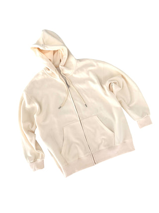 'Whats Happening' Painted Zip Up Hoodie