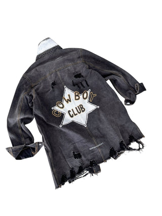 'Cowboy Club' Denim Jacket