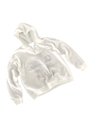 'No Crying On The Slopes' Painted Hoodie