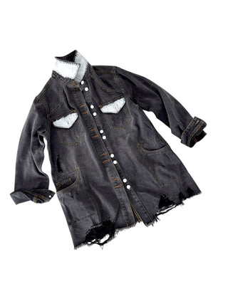 'Cowboy Club' Denim Jacket