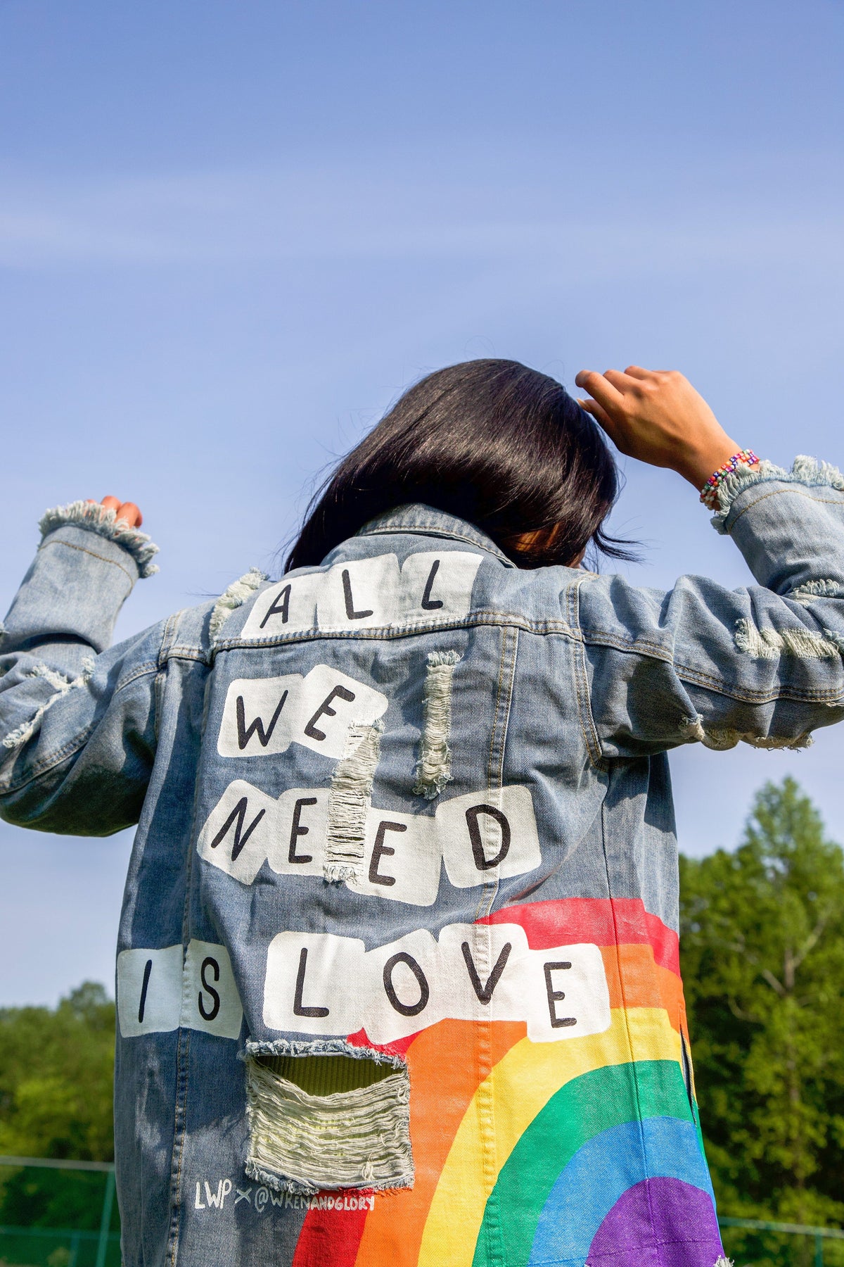 'LWP x WG Proud' Jacket & Bracelet Bundle