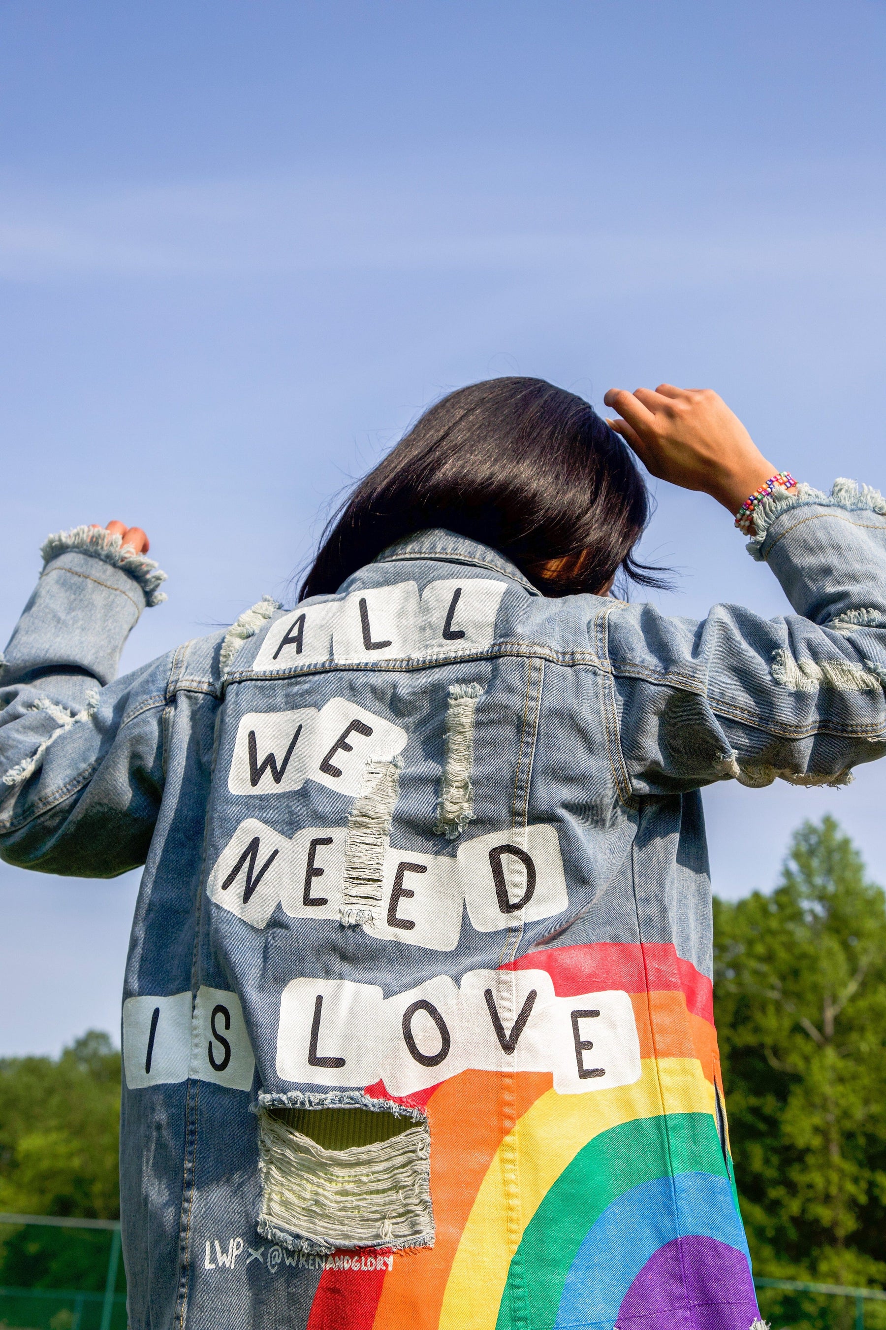 'LWP x WG Proud' Jacket & Bracelet Bundle