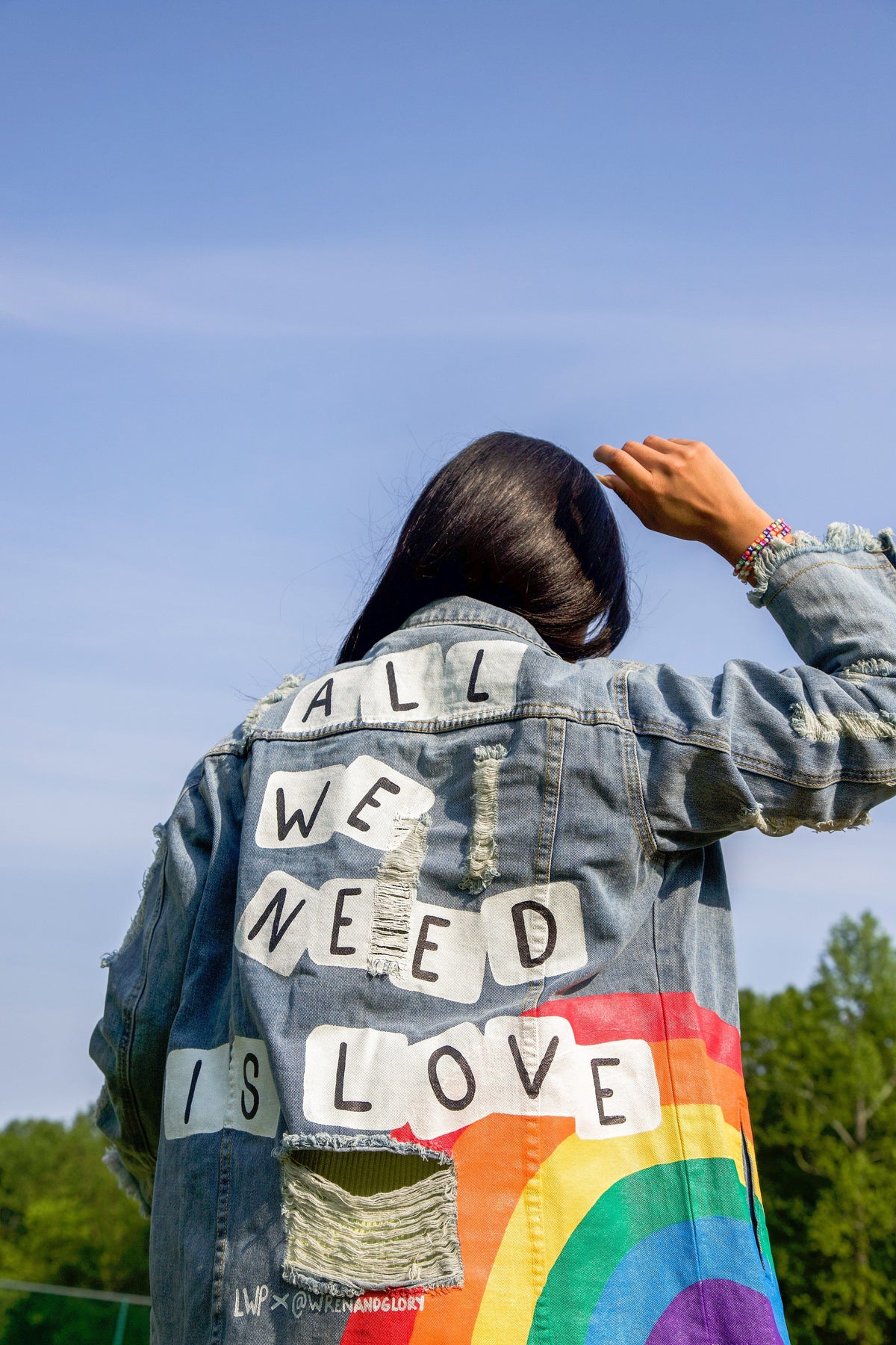 'LWP x WG Proud' Jacket & Bracelet Bundle