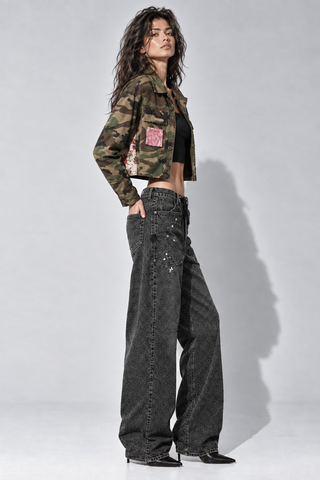 '1-800' Painted Jacket