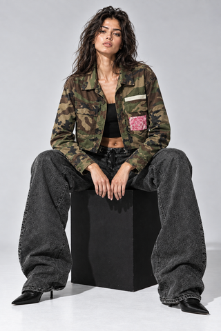 '1-800' Painted Jacket