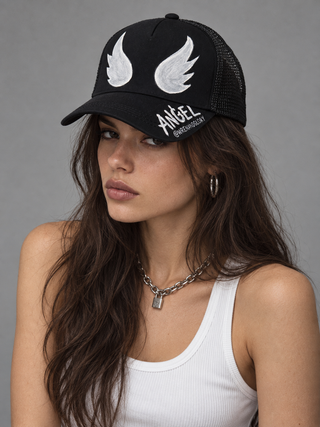 'Angel' Painted Hat