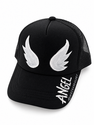 'Angel' Painted Hat