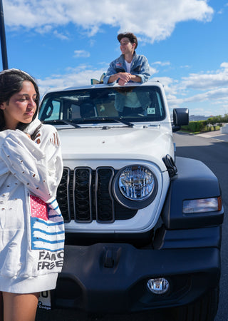Jeep x W+G: Painted Hoodie!