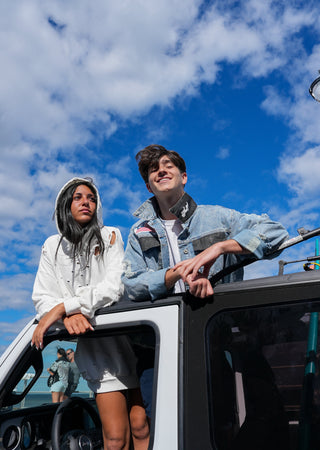 Jeep x W+G: Painted Denim Jacket!