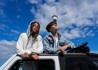Jeep x W+G: Painted Denim Jacket!