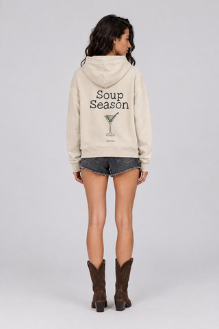 'Martini Season' Painted Hoodie