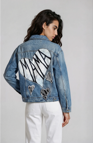 'MAMA' DENIM JACKET