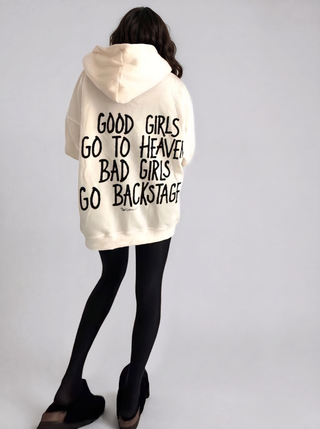 'Backstage' Painted Hoodie