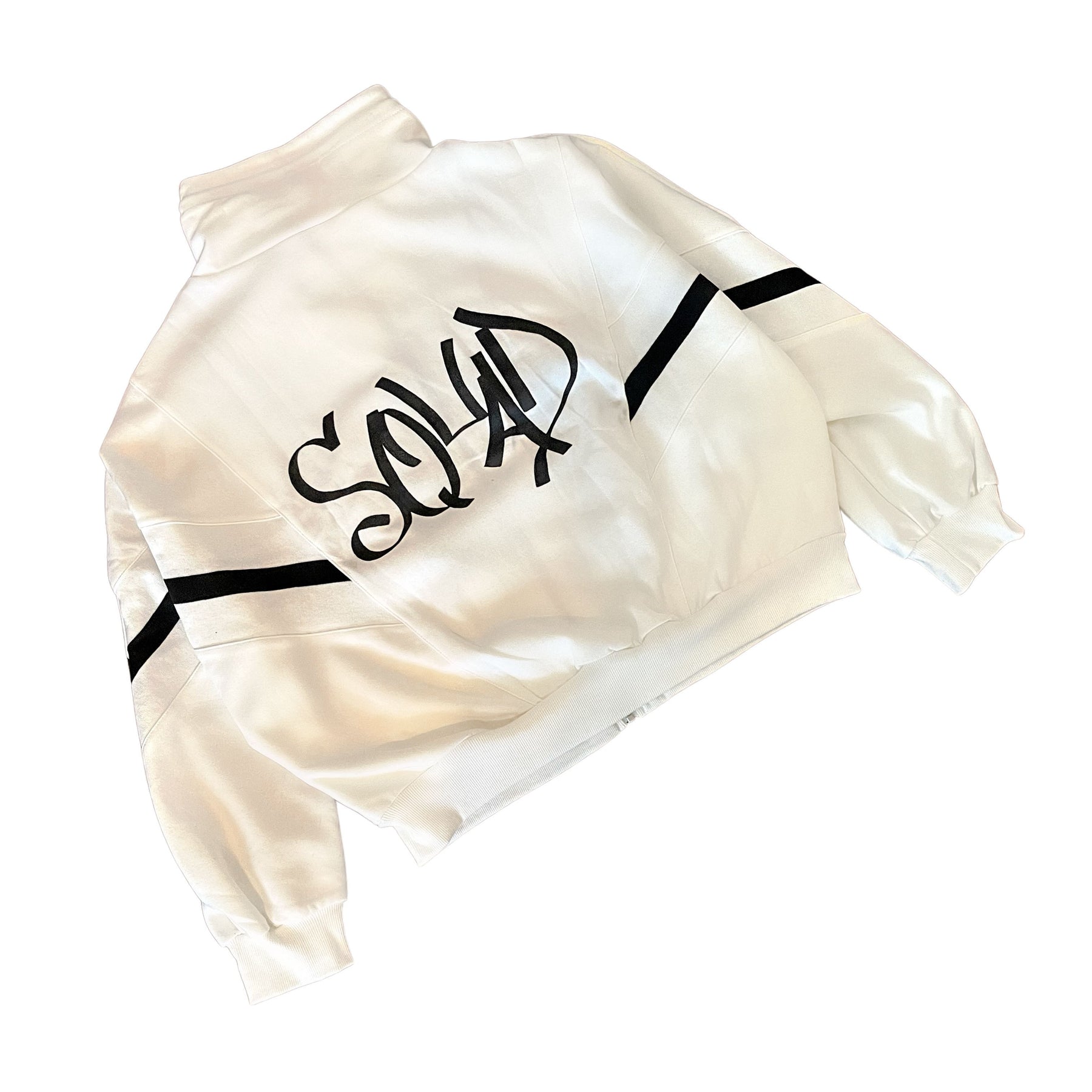 'BRIDE N SQUAD' PAINTED SWEAT JACKETS