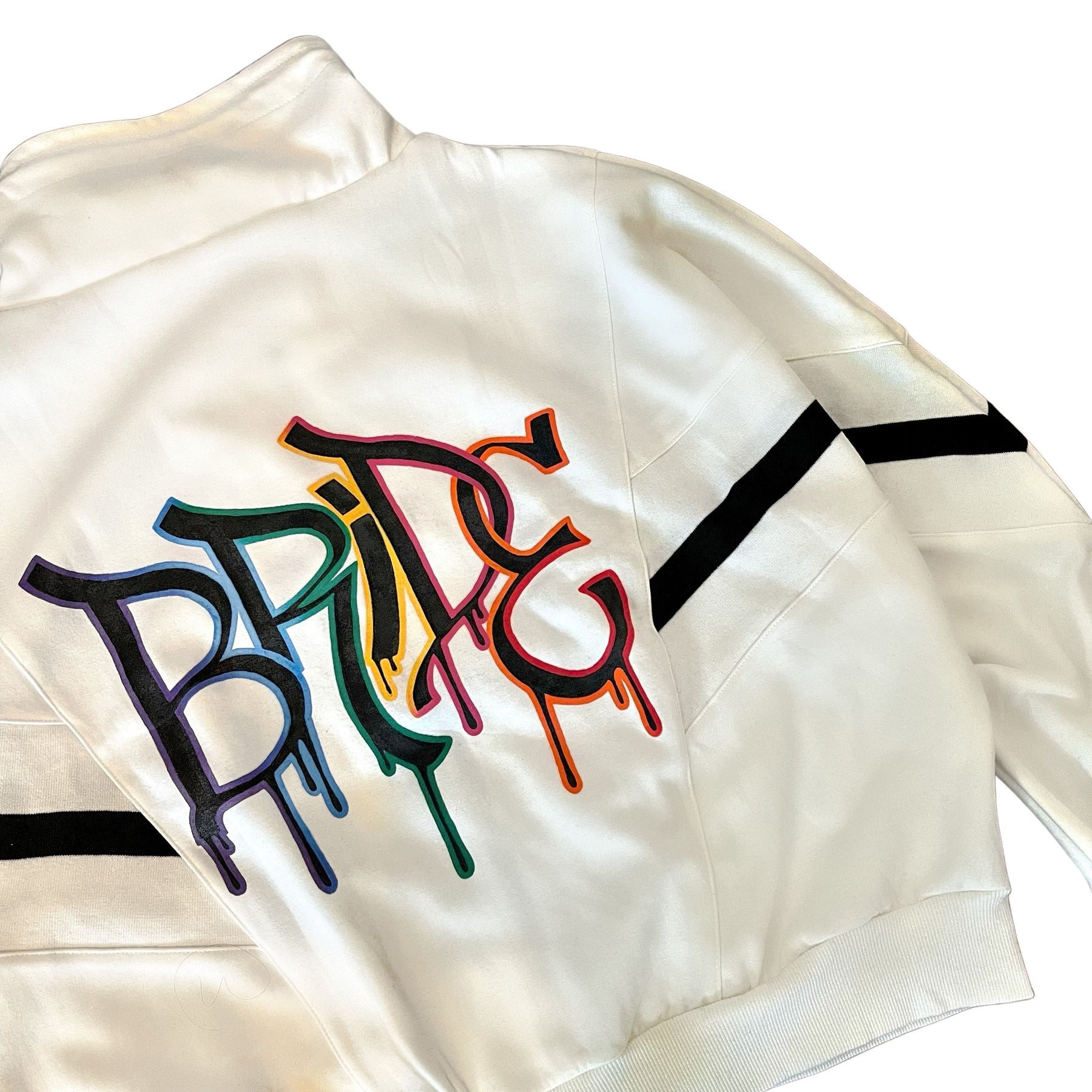 'BRIDE N SQUAD' PAINTED SWEAT JACKETS