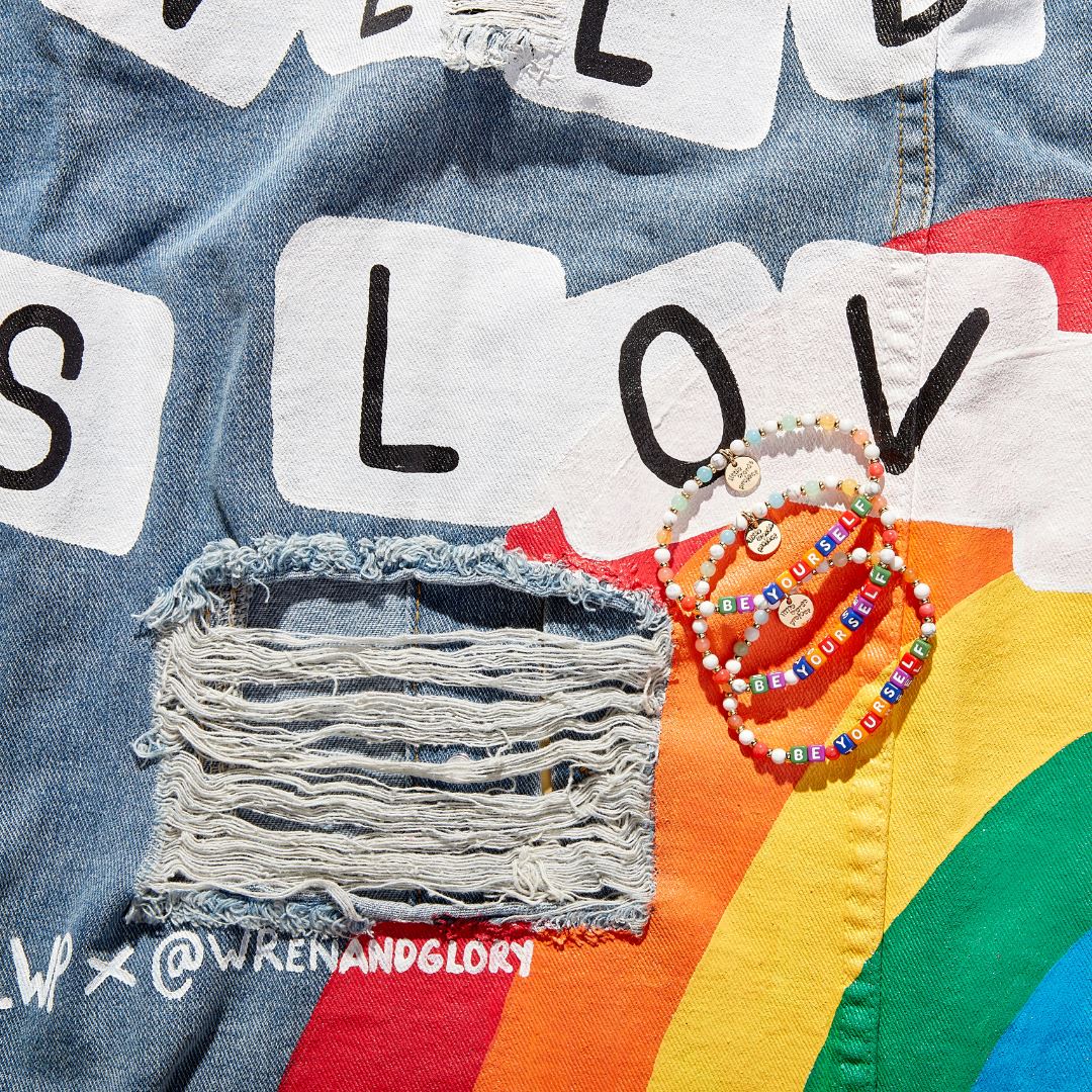 'LWP x WG Proud' Jacket & Bracelet Bundle