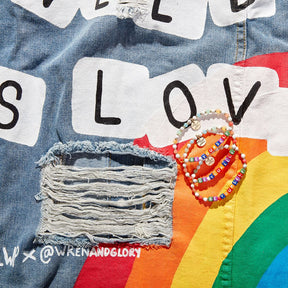 'LWP x WG Proud' Jacket & Bracelet Bundle