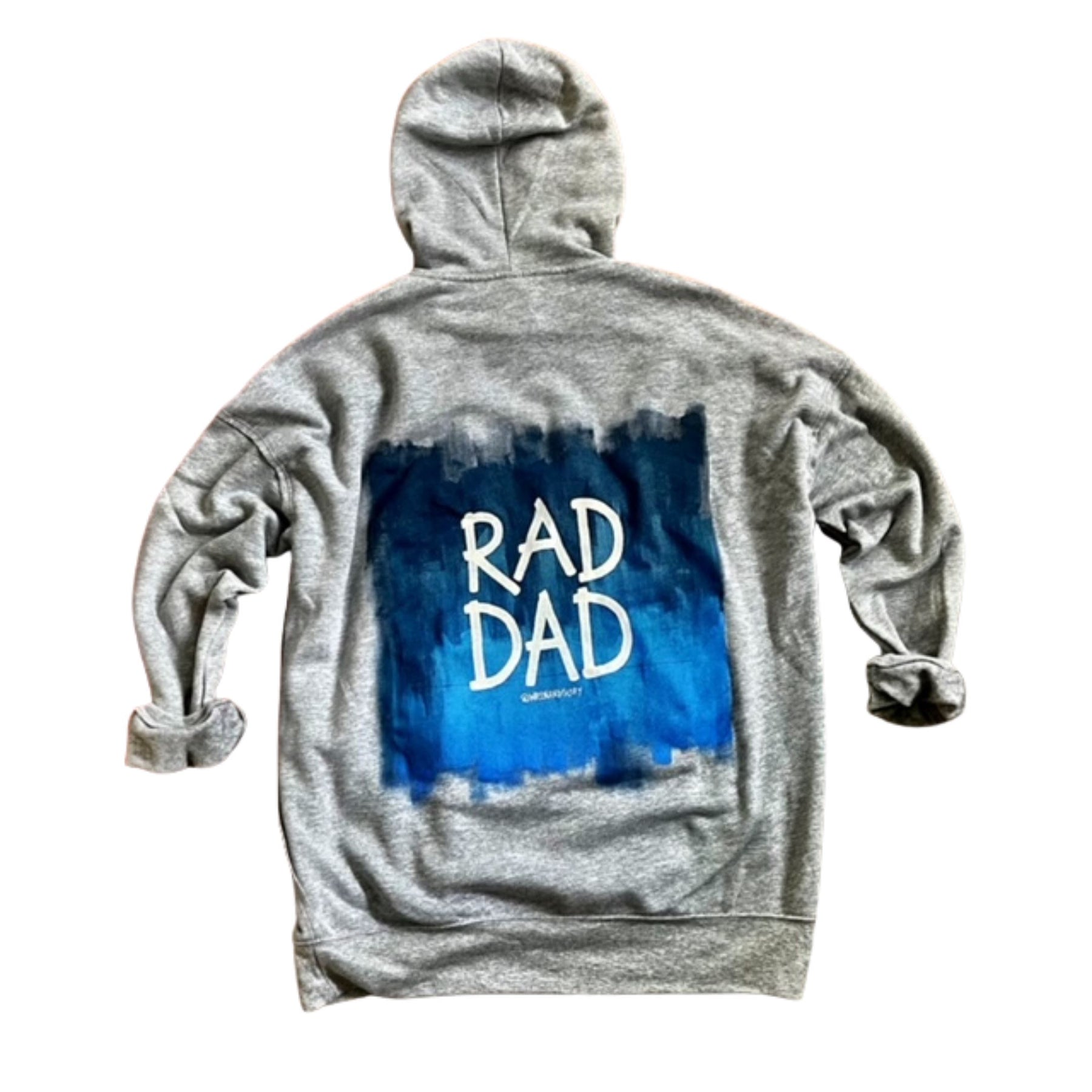'RAD DAD' PAINTED HOODIE