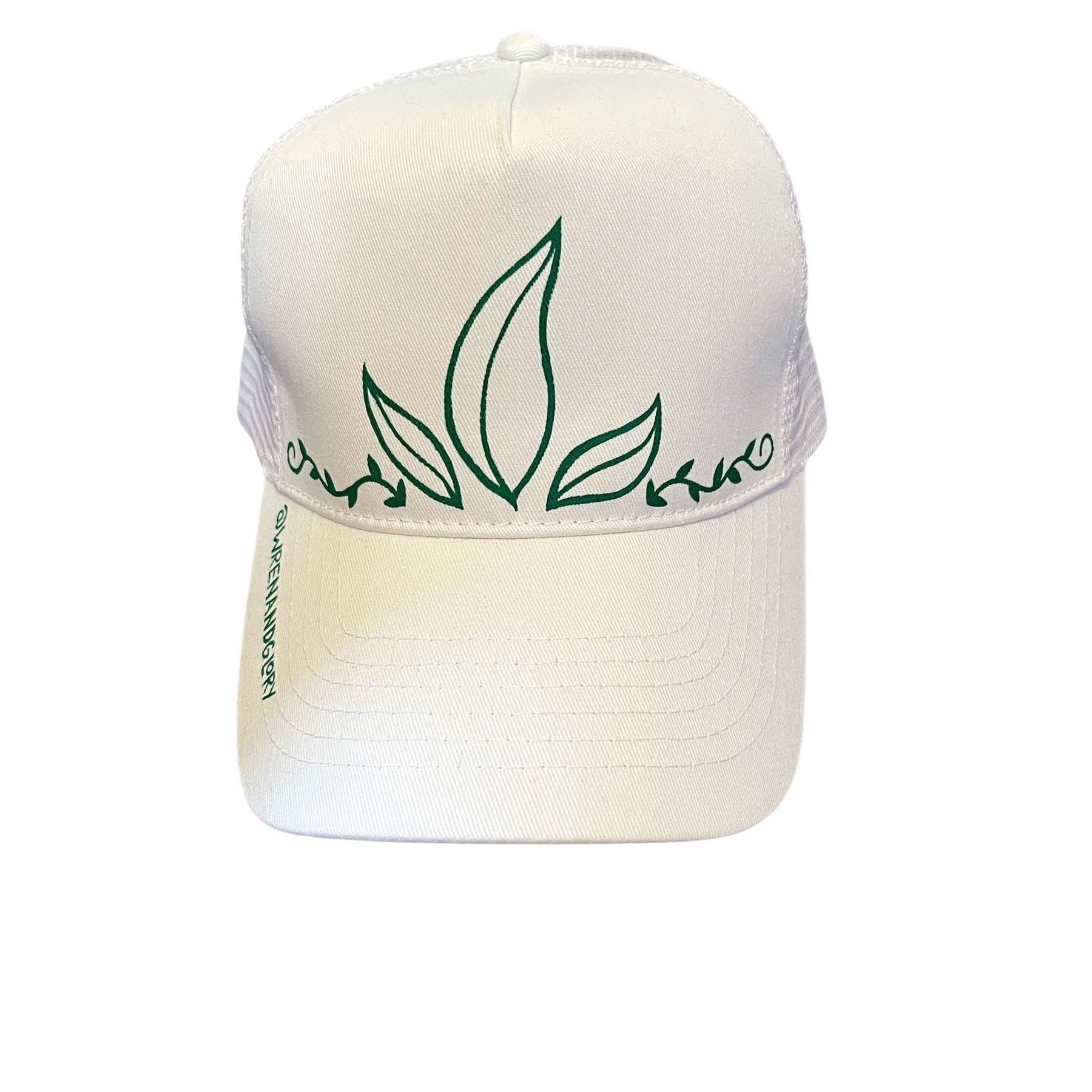 'VINED' PAINTED HAT