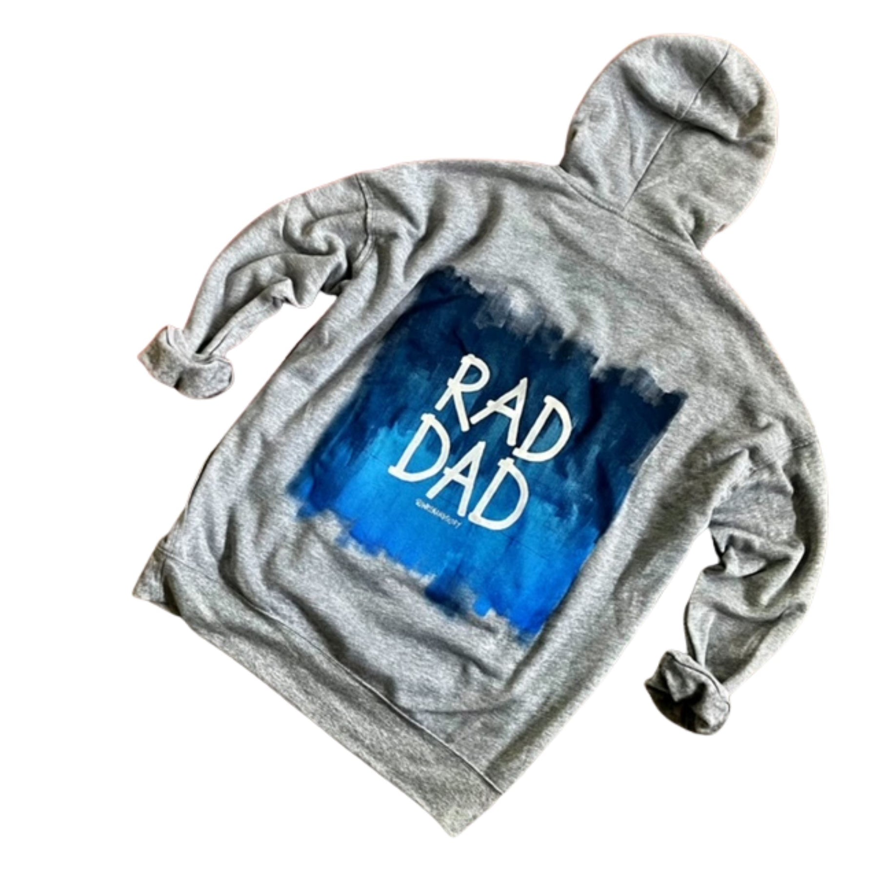 'RAD DAD' PAINTED HOODIE