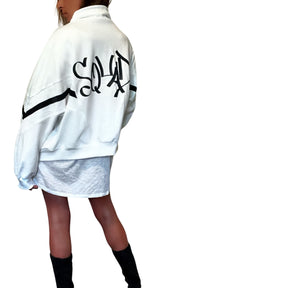 'BRIDE N SQUAD' PAINTED SWEAT JACKETS