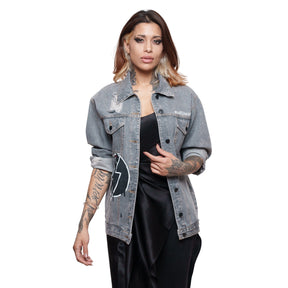 'AC/DC' DENIM JACKET - Women