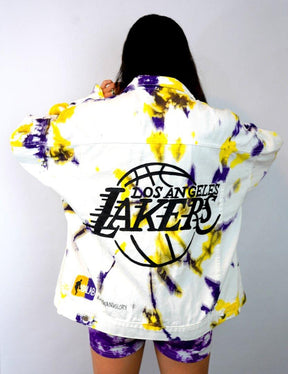 'GO LAKERS' DENIM JACKET - WOMEN