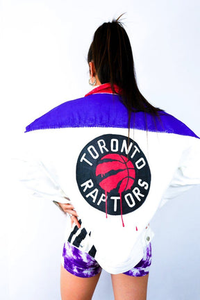 'GO RAPTORS' DENIM JACKET - WOMEN
