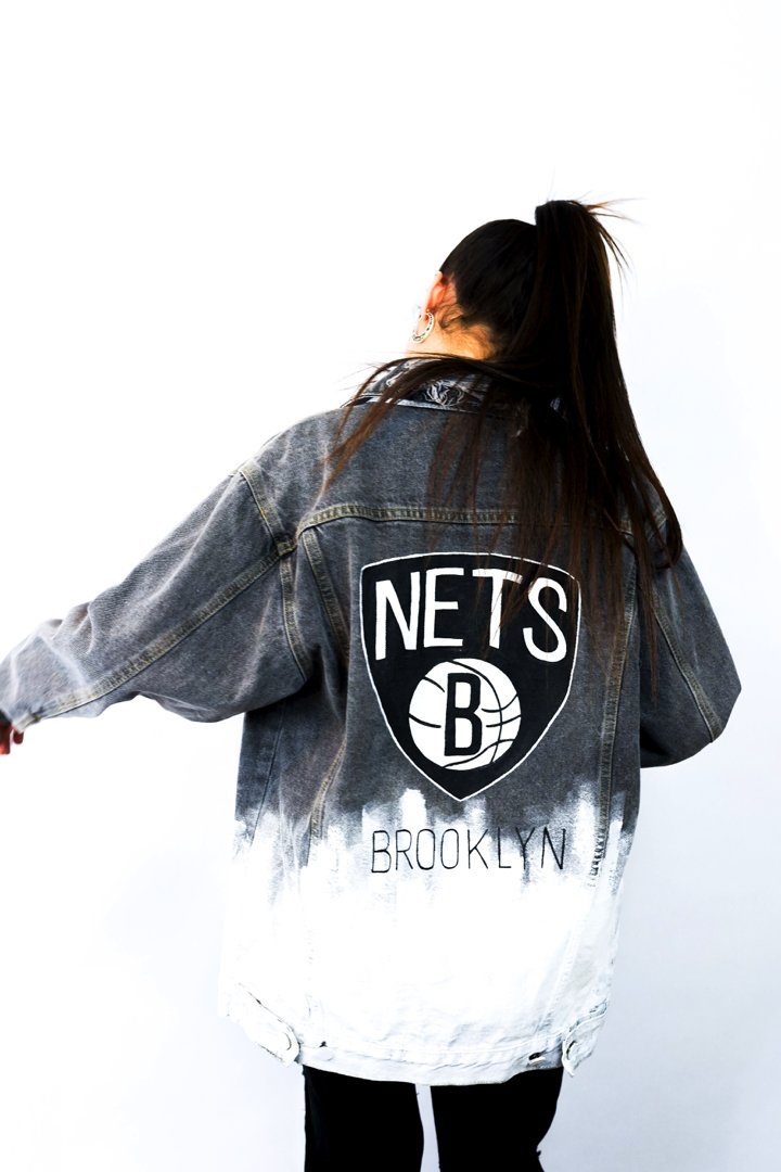 'GO NETS' DENIM JACKET - WOMEN
