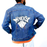 'GO KNICKS' DENIM JACKET - MEN