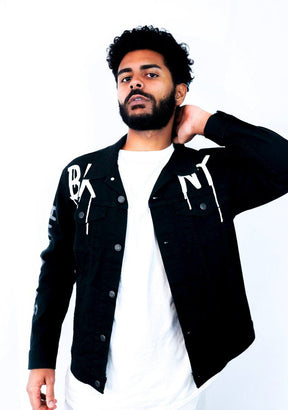 'GO NETS' DENIM JACKET - MEN