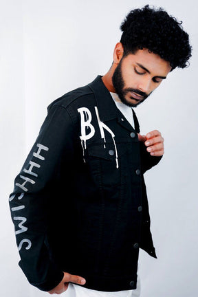 'GO NETS' DENIM JACKET - MEN