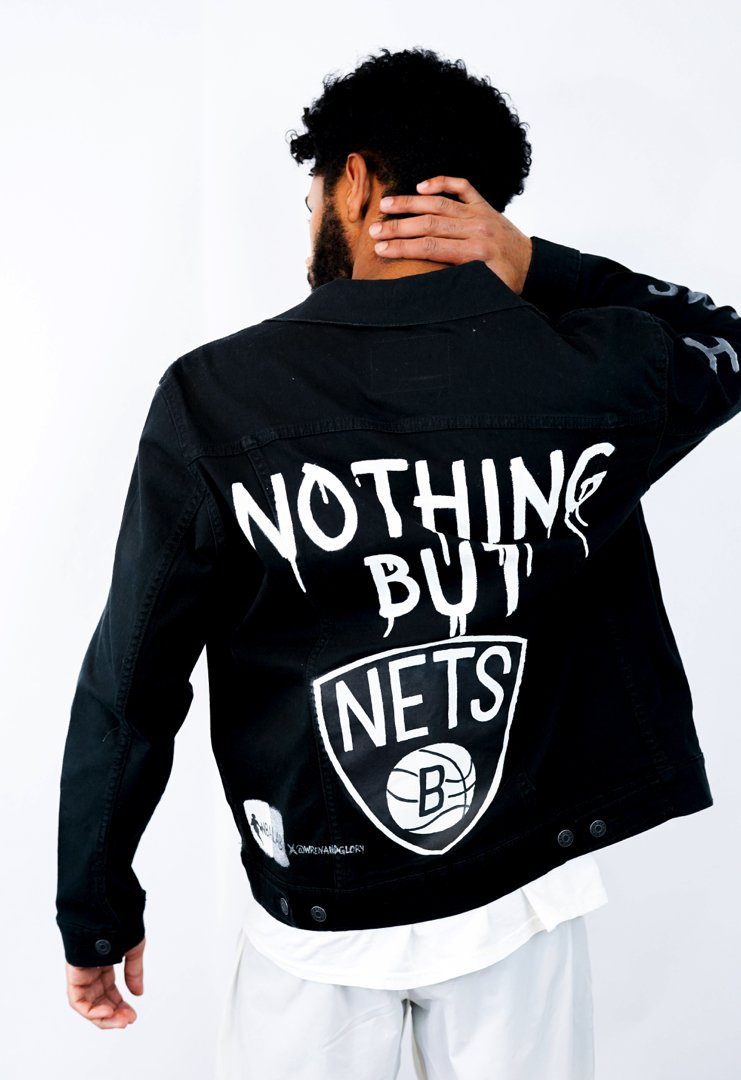 'GO NETS' DENIM JACKET - MEN