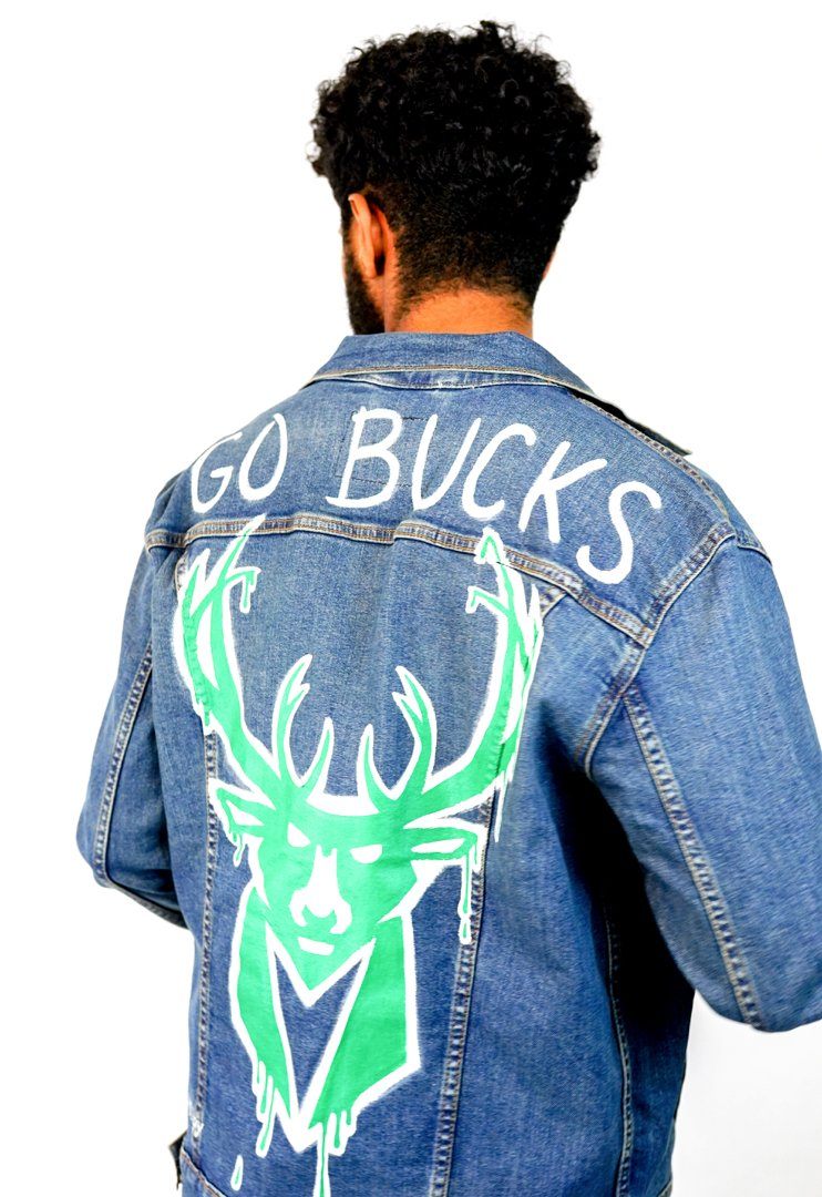 'GO BUCKS' DENIM JACKET - MEN