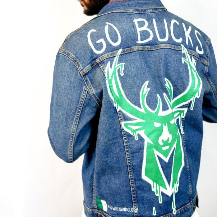'GO BUCKS' DENIM JACKET - MEN
