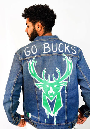 'GO BUCKS' DENIM JACKET - MEN