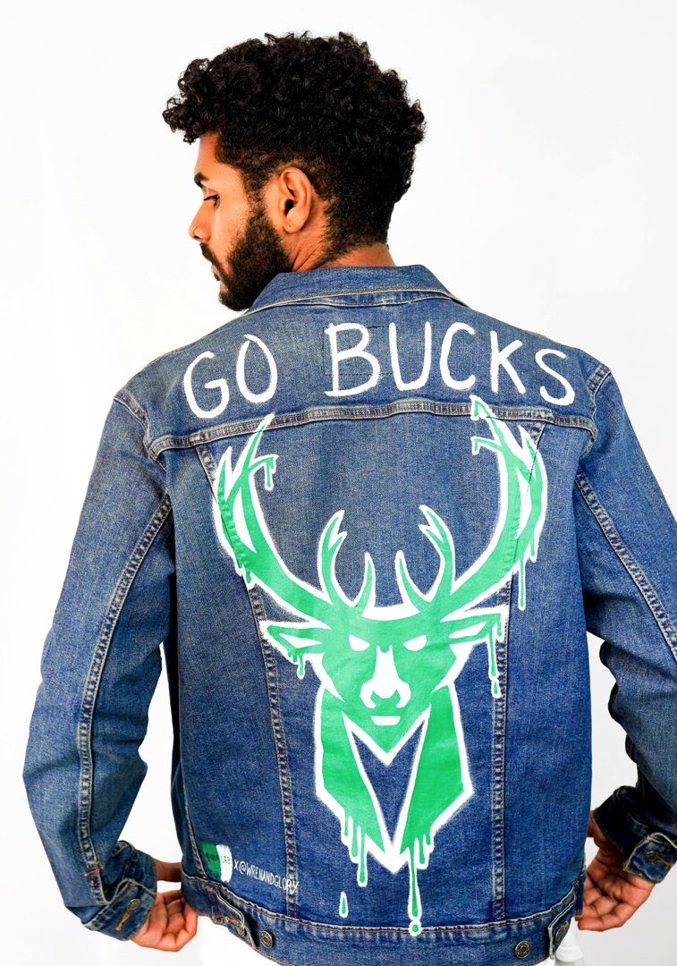 'GO BUCKS' DENIM JACKET - MEN