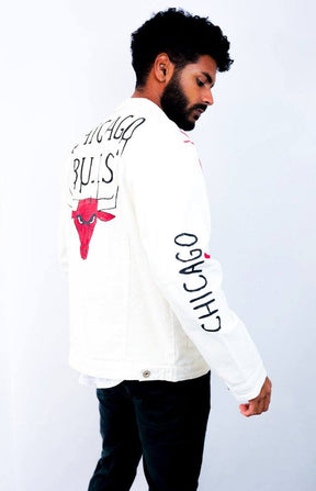 'GO BULLS' DENIM JACKET - MEN